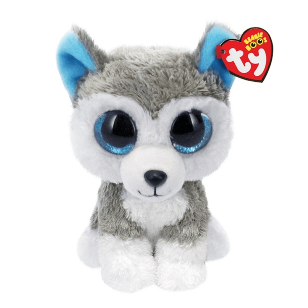 TY Beanie Boos Slush Husky Dog Stuffed Plush Animal NWT